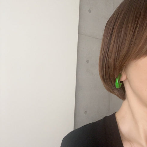 Big hoop earring